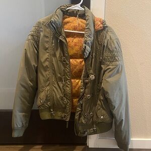 Women’s Vintage Oakley Olive Green Coat